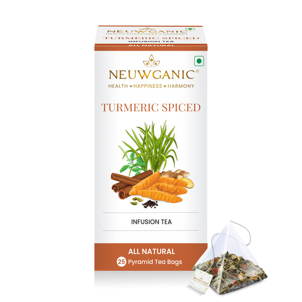 Turmeric Spiced Infusion Tea - Pyramid Tea Bags