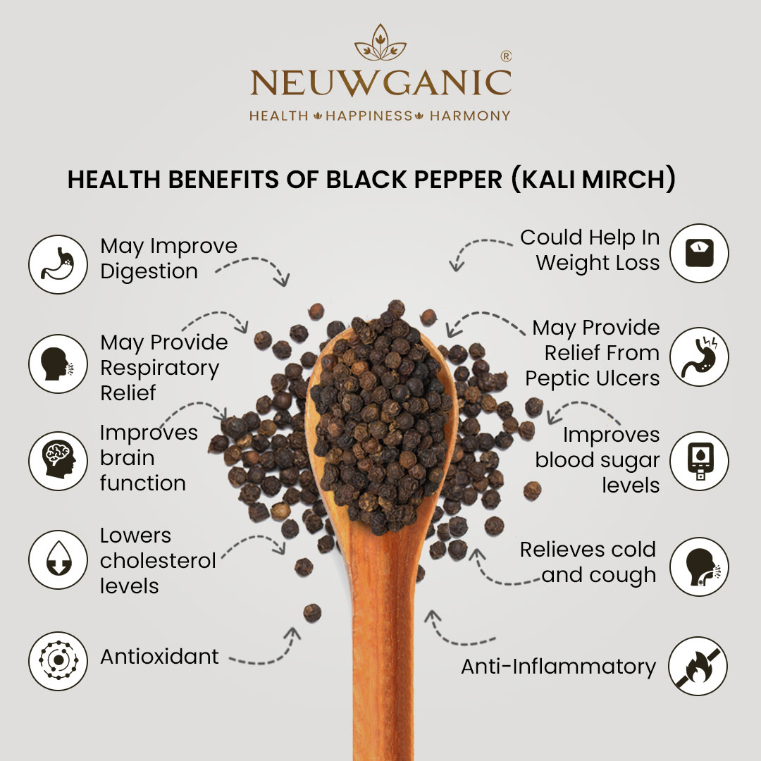 14 Health Benefits Of Black Pepper (Kali Mirch) And Recipes - PharmEasy Blog